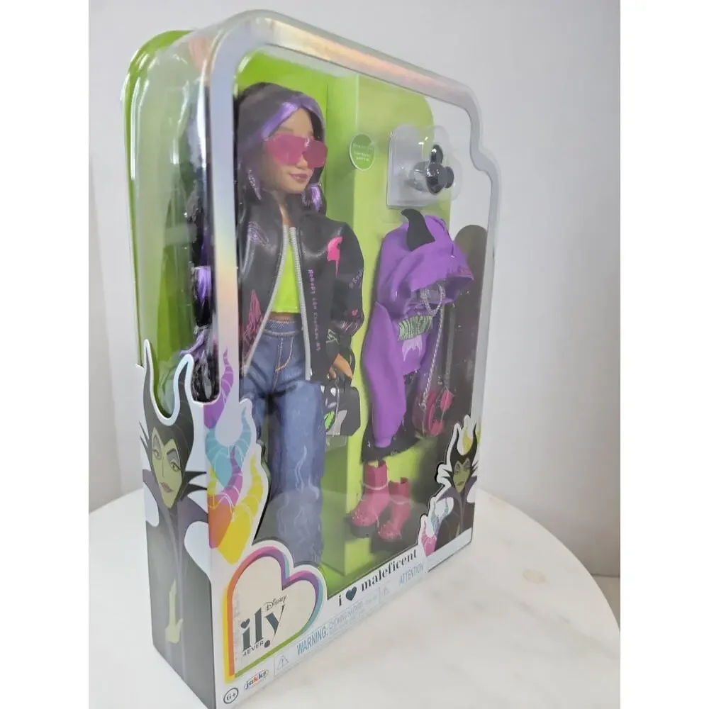 Disney ILy 4ever Fashion Doll I Love Maleficent New in box Lots of Accessories